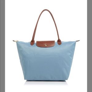 Longchamp Small baby blue Pliage Tote